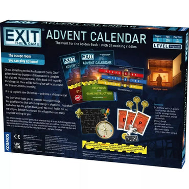 EXIT: Advent Calendar - The Hunt for the Golden Book