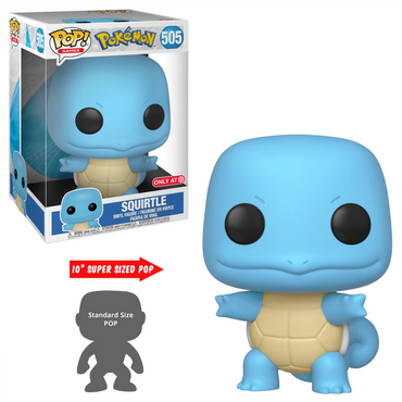 Funko Pop!: Pokémon - Squirtle (505) [Jumbo] [Pop! Games]