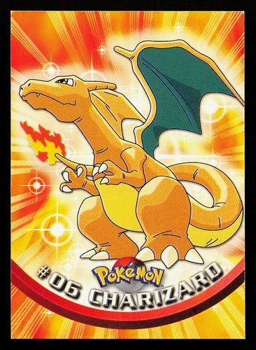 Charizard (6) (Green Logo) [Topps Pokemon]