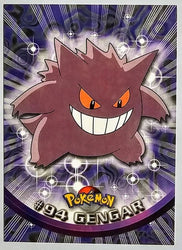 Gengar (94) (Blue Logo) [Topps Pokemon]