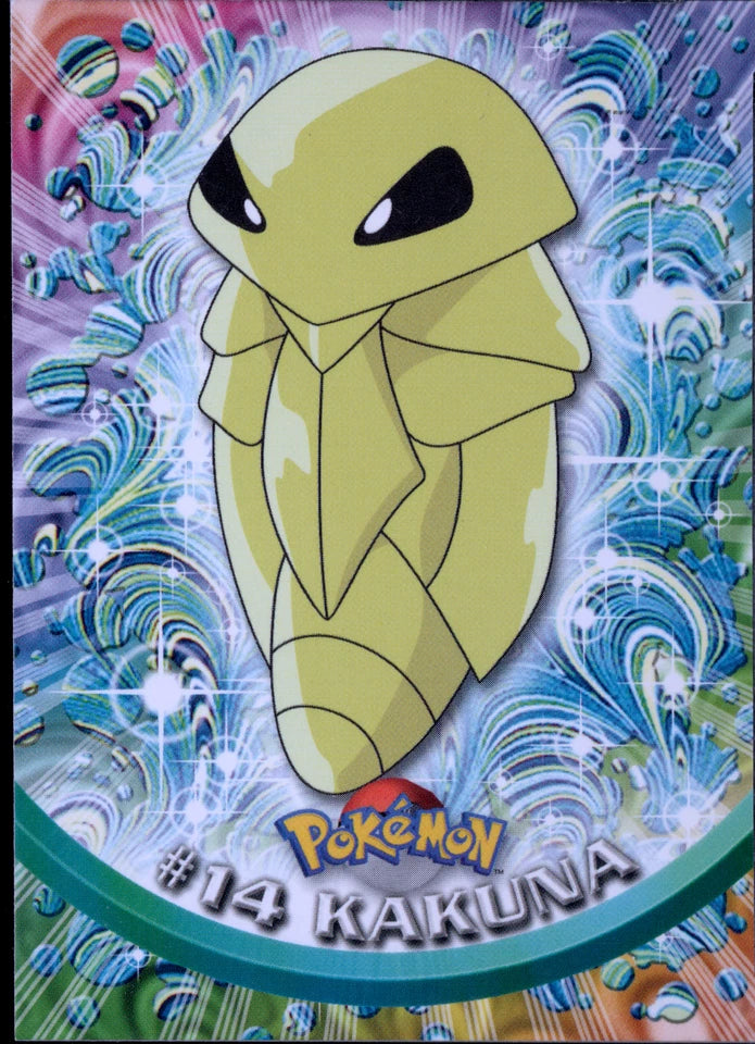 Kakuna (14) (Blue Logo) [Topps Pokemon]