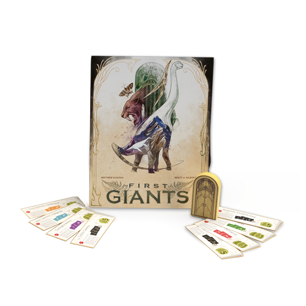 First Giants: Newspaper Tokens Mini Expansion