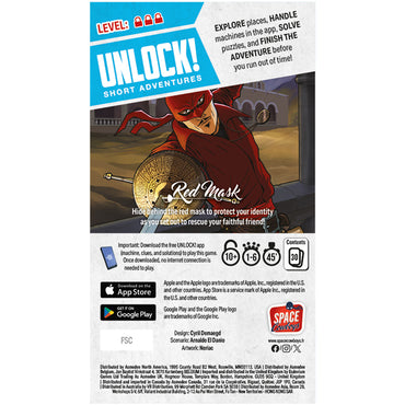 Unlock! Short Adventures: Red Mask