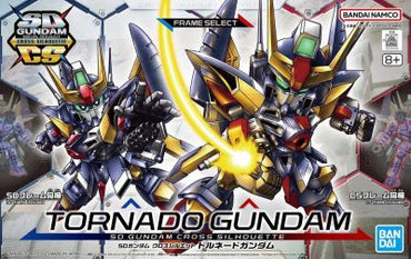 Gunpla: SD Gundam Cross Silhouette Tornado Gundam