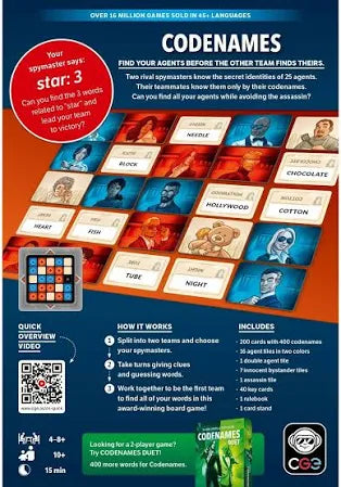 Codenames 2nd Edition