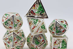Foam Brain Games: Silver Bells - Metal Dice Set