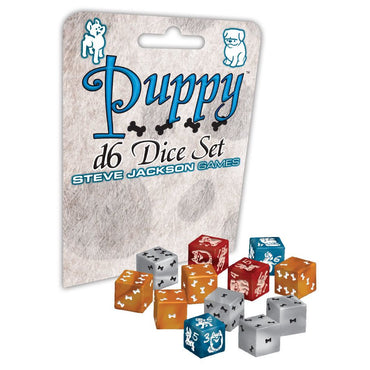 Dice: Puppy d6 Dice Set