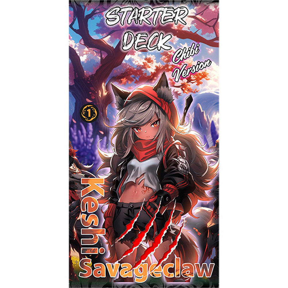 Soul Masters TCG: Starter Deck - Keshi Savageclaw (Chibi ver)