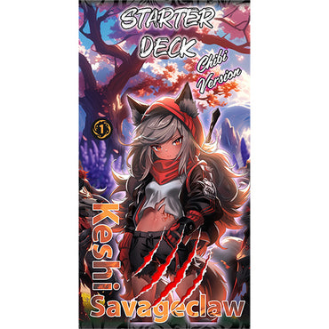Soul Masters TCG: Starter Deck - Keshi Savageclaw (Chibi ver)
