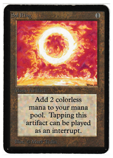 Sol Ring [Alpha Edition] (Actual Scans)