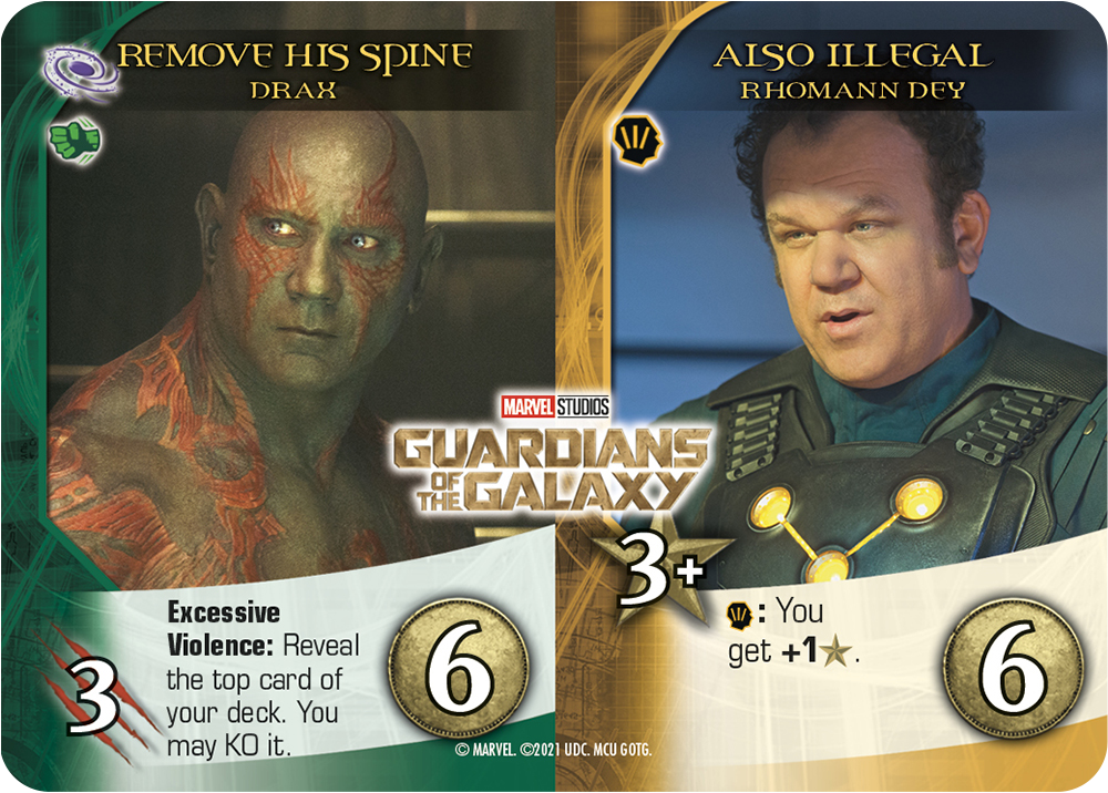 Legendary: A Marvel Deck Building Game Expansion - Marvel Studios Guardians of the Galaxy