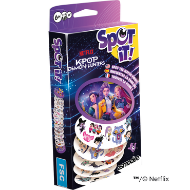 Spot It! K-Pop Demon Hunters (Eco Blister)