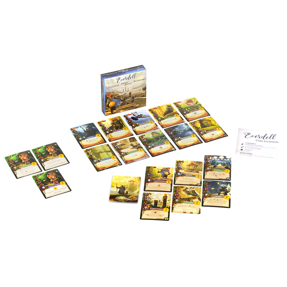 Everdell Legendary Extra, Extra and Rugwort Card Expansion