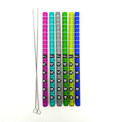 Heroes of Barcadia: Heroes for Hire - Silicone Straw 6-Pack