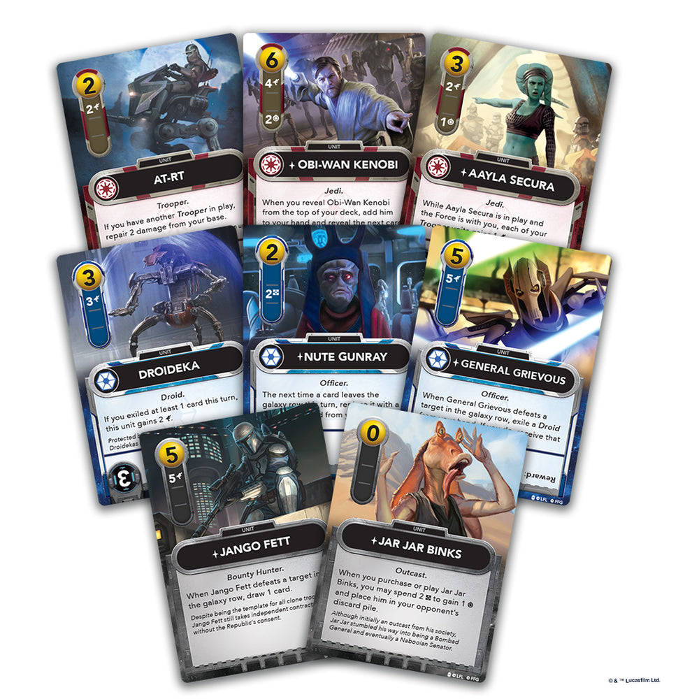 Star Wars: The Deck Building Game - Clone Wars Edition