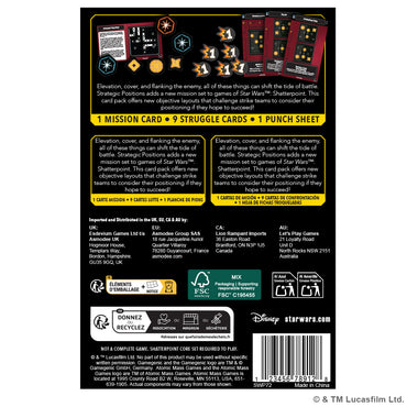 Star Wars: Shatterpoint – Strategic Positions