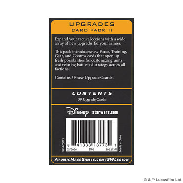 Star Wars: Legion - Upgrades Card Pack 2