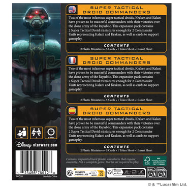 Star Wars: Legion – Super Tactical Droid Commanders