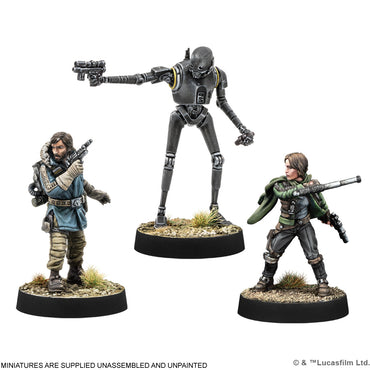 Star Wars: Legion – Cassian Andor, Jyn Erso & K-2SO