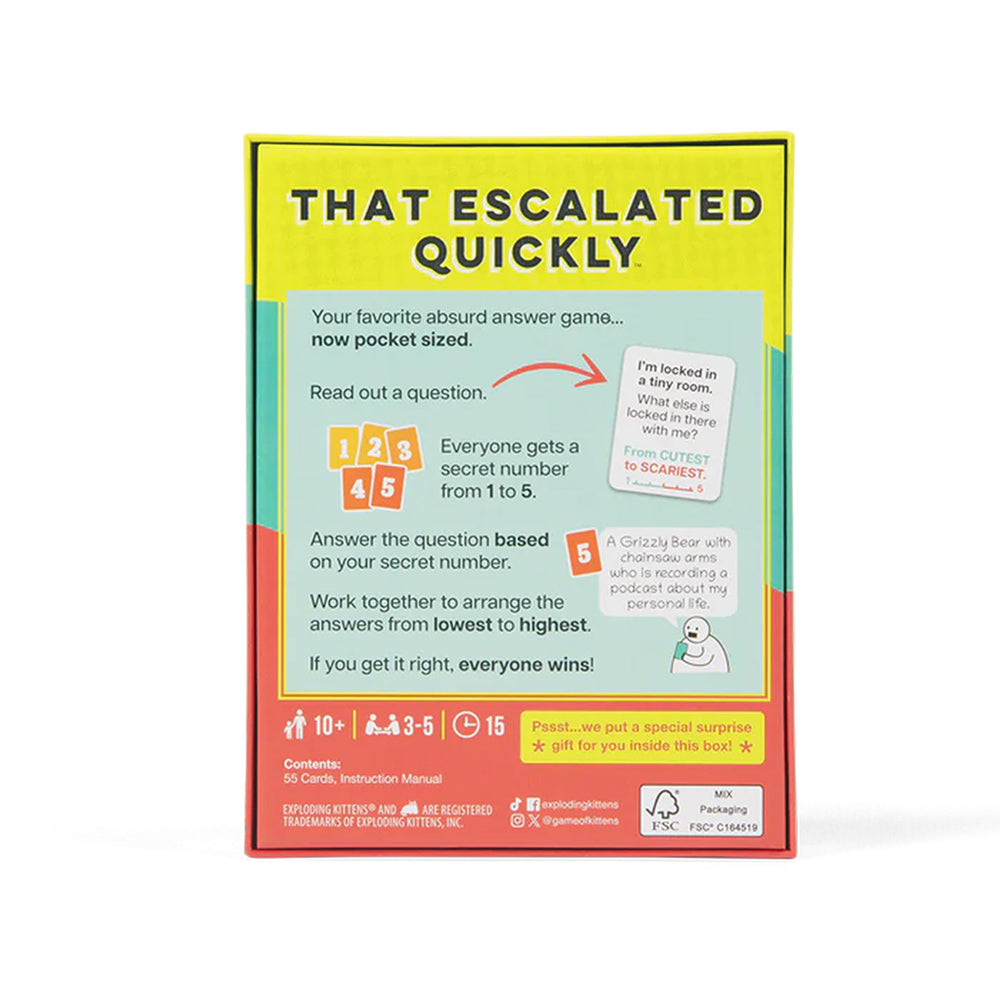 That Escalated Quickly