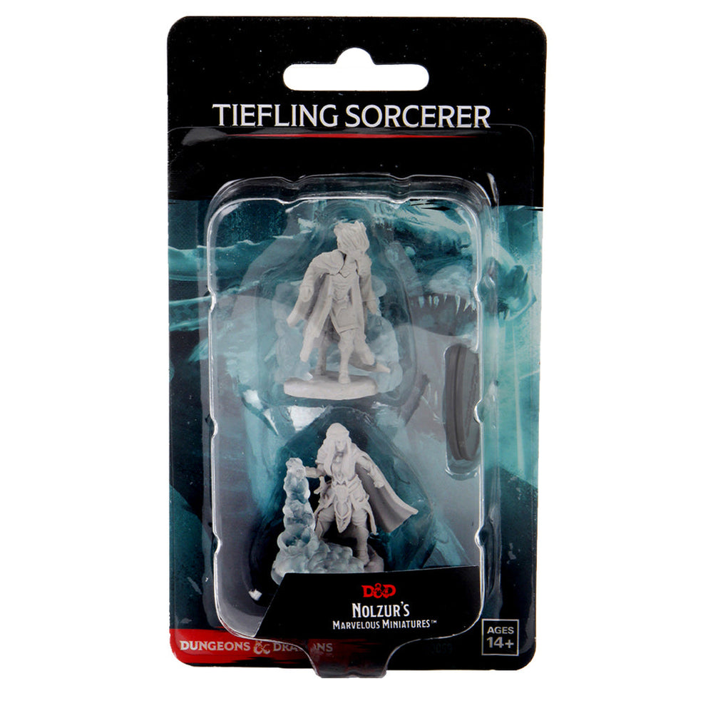 D&D Nolzur's Marvelous Miniatures: Female Tiefling Sorcerer (Wave 12)