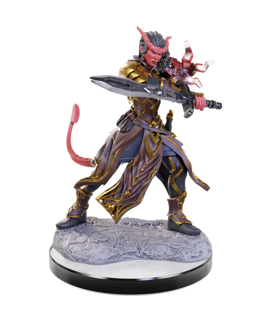 D&D Nolzur's Marvelous Miniatures: Tiefling Warlocks