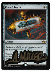 Cursed Totem (Shadow Signed) [Modern Horizons 2]