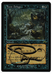 Toxic Deluge (Retro Foil - Shadow Signed) [Modern Horizons 3]