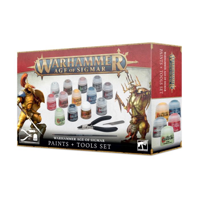 Warhammer, Age of Sigmar: Paint & Tools Set