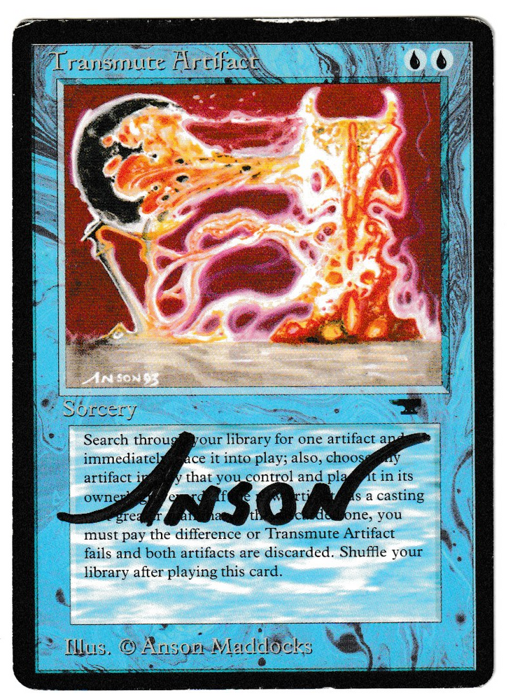 Transmute Artifact (Signed) [Antiquities]