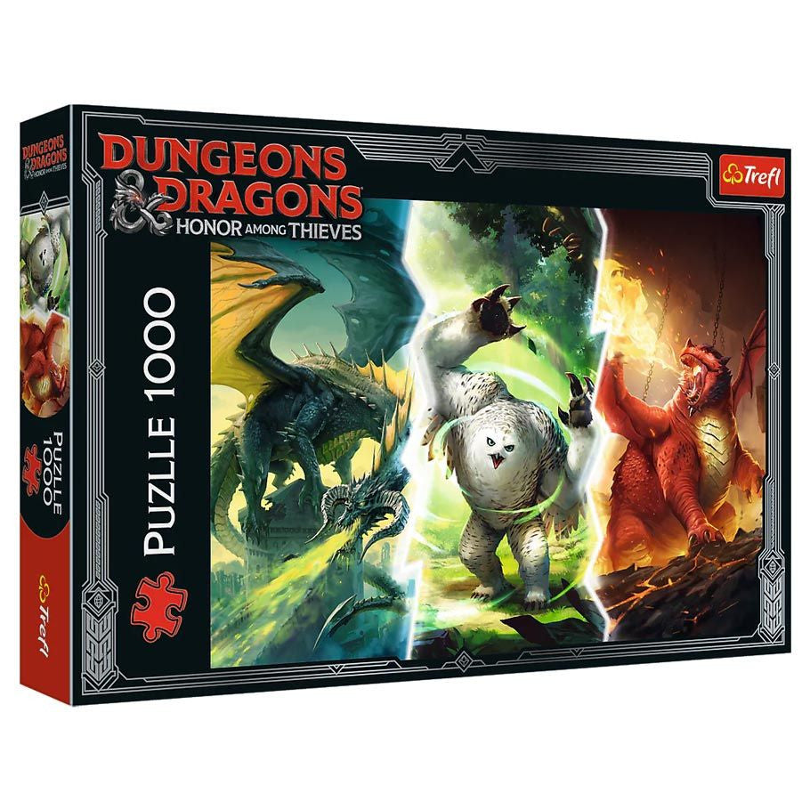 Puzzle: D&D - Monsters of Faerûn (1000pc)