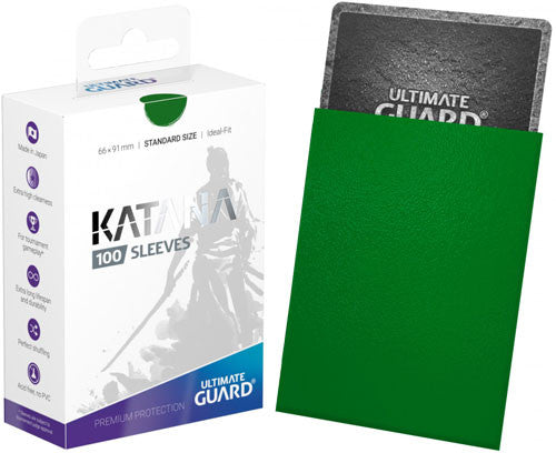 Ultimate Guard: Katana Sleeves - Green 100-Count