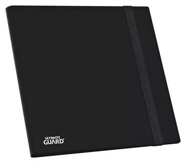Ultimate Guard: 12-Pocket Quadrow Flexxfolio - Black