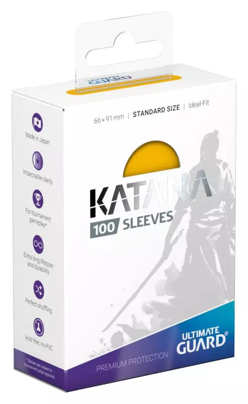 Ultimate Guard: Katana Sleeves - Yellow 100-Count