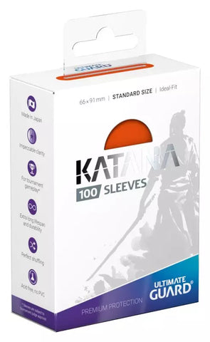 Ultimate Guard: Katana Sleeves - Orange 100-Count