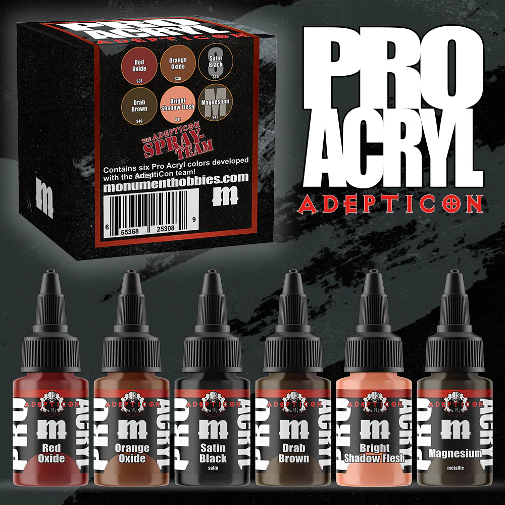 Monument Hobbies - Pro Acryl Adepticon Paint Set