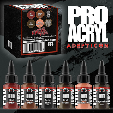 Monument Hobbies - Pro Acryl Adepticon Paint Set