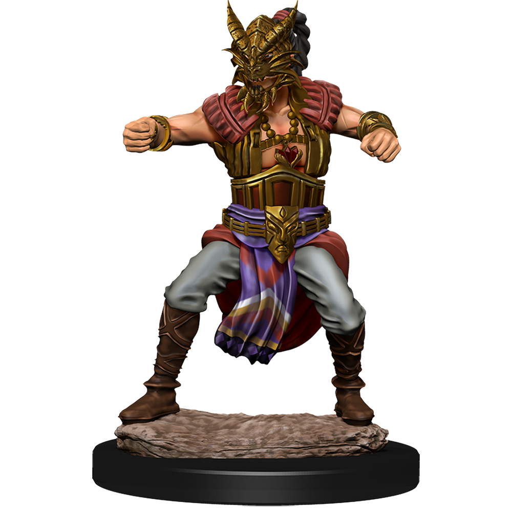 D&D Nolzur's Marvelous Miniatures: Human Monk Male