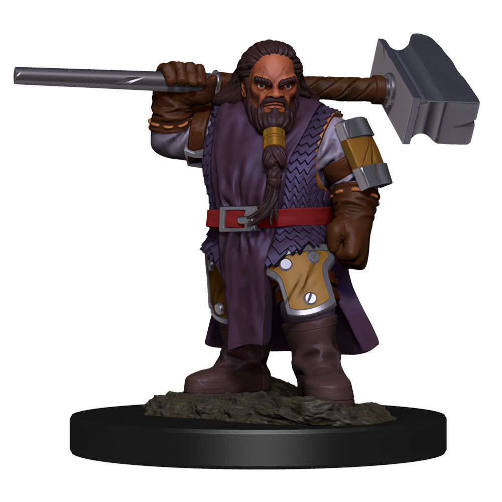 D&D Nolzur's Marvelous Miniatures: Male Dwarf Cleric