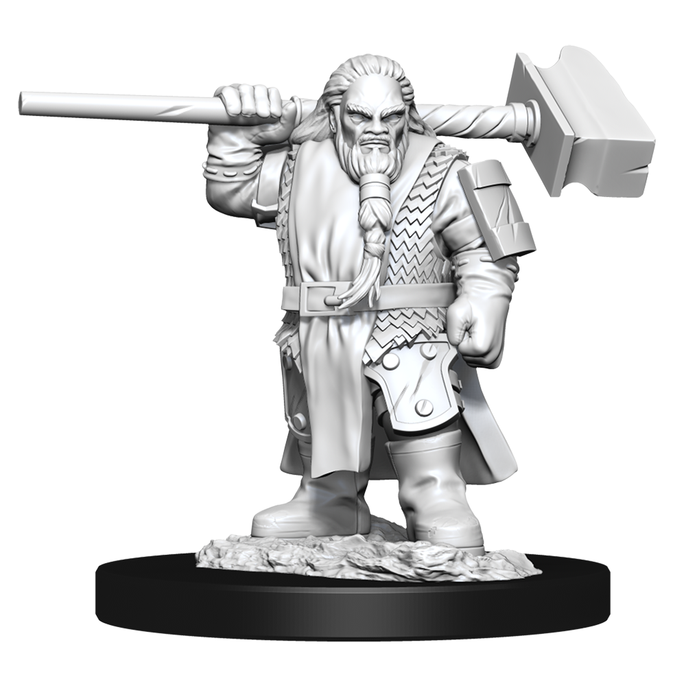 D&D Nolzur's Marvelous Miniatures: Male Dwarf Cleric