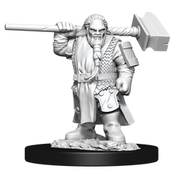 D&D Nolzur's Marvelous Miniatures: Male Dwarf Cleric