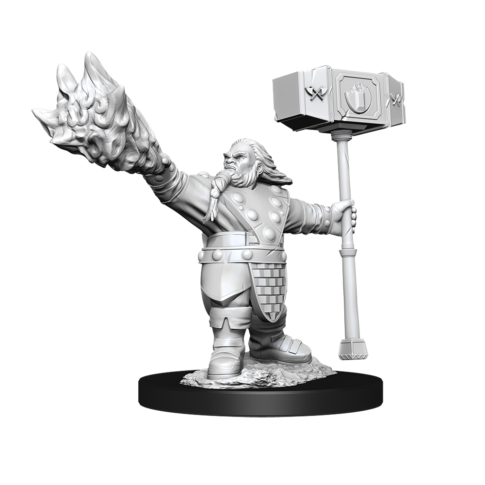 D&D Nolzur's Marvelous Miniatures: Male Dwarf Cleric