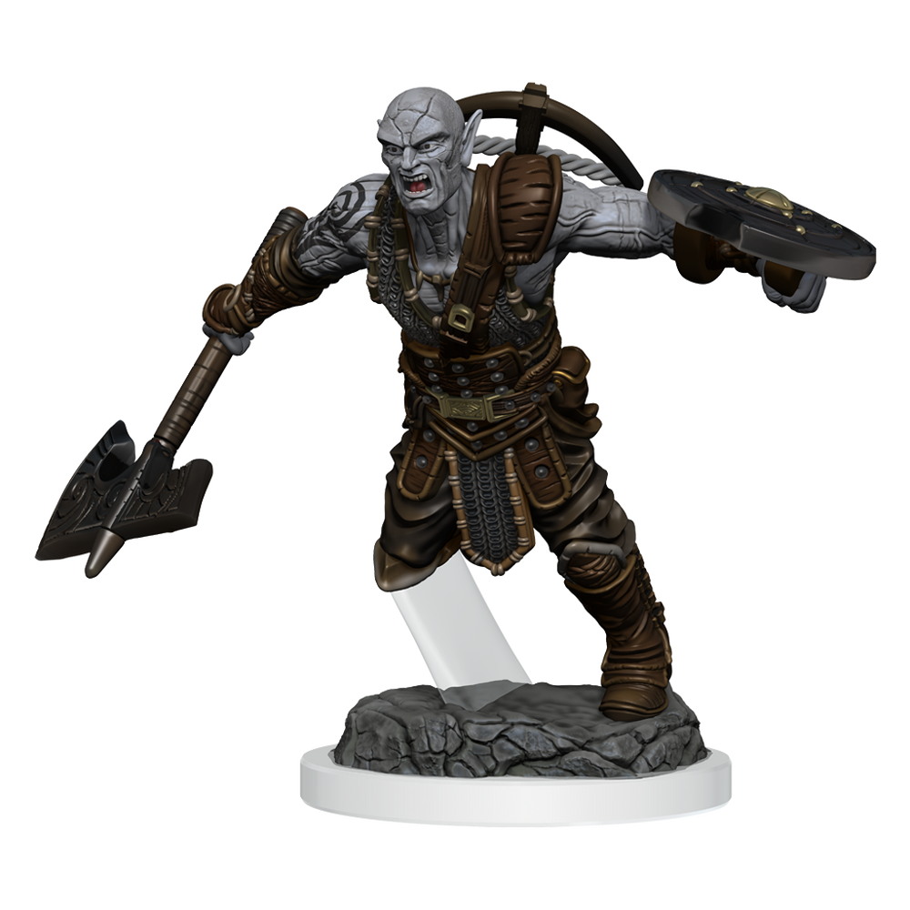 D&D Nolzur's Marvelous Miniatures: Earth Genasi Fighter