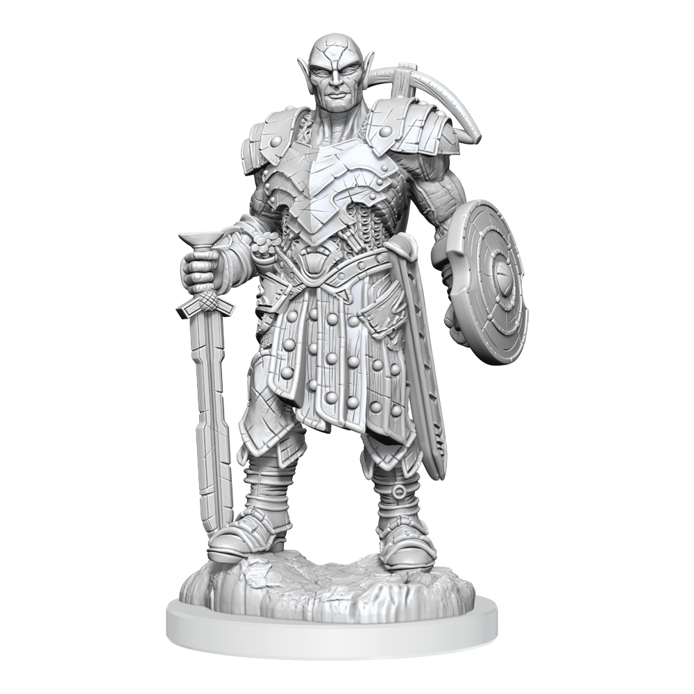D&D Nolzur's Marvelous Miniatures: Earth Genasi Fighter