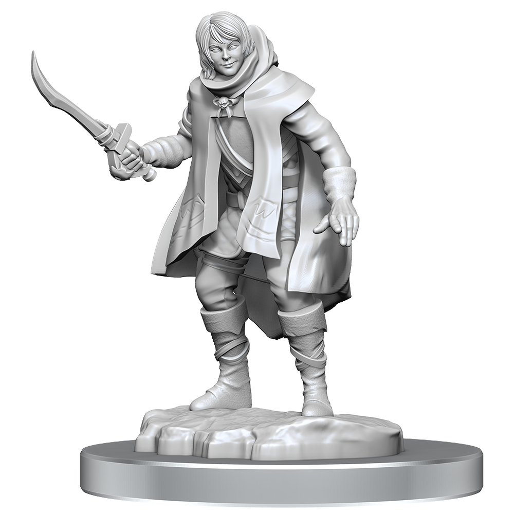 D&D Nolzur's Marvelous Miniatures: Elf Rogue & Half-Elf Rogue Protege