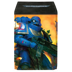Deckbox: Alcove Flip 100+ Warhammer 40,000- Space Marines- Adeptus Astartes