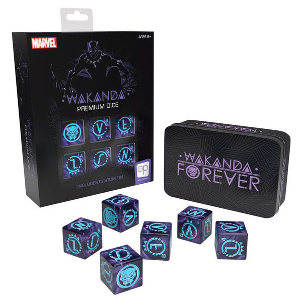 Premium Marvel Black Panther Dice Set