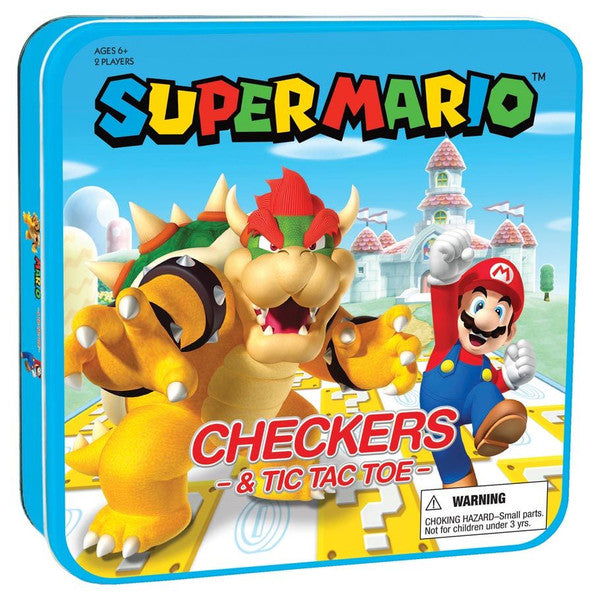 Super Mario: Checkers & Tic Tac Toe