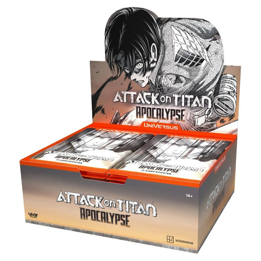 UniVersus: Attack On Titan: Apocalypse Booster Display