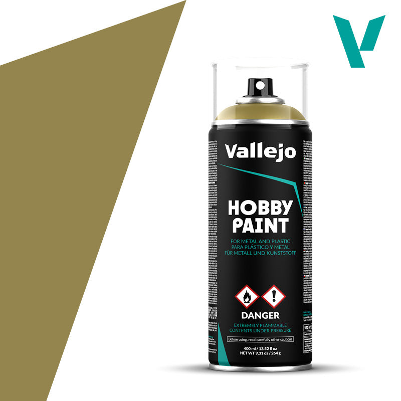 Vallejo Hobby Paint Spray 28.001 Panzer Yellow 400ml